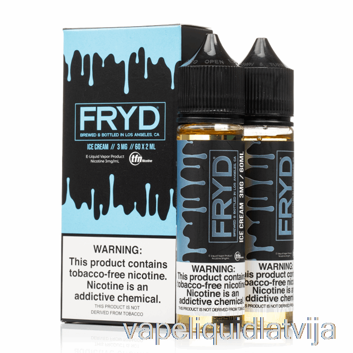 Saldējums - Fryd E-šķidrums - 120ml 0mg Vape šķidrums